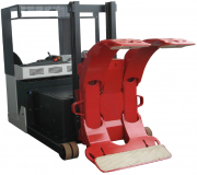 Elektro-Quersitzstapler, Tragfähigkeit 2150 kg